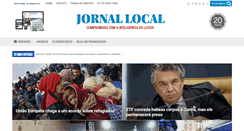 Desktop Screenshot of jornalocal.com.br