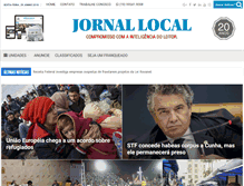 Tablet Screenshot of jornalocal.com.br